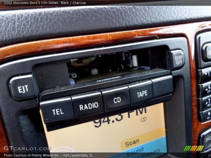 Black / Charcoal 2002 Mercedes-Benz S 500 Sedan