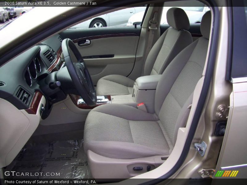 Golden Cashmere / Tan 2008 Saturn Aura XE 3.5