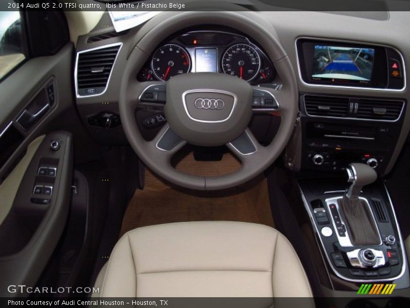 Ibis White / Pistachio Beige 2014 Audi Q5 2.0 TFSI quattro