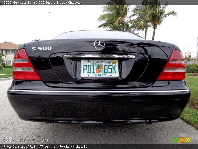 Black / Charcoal 2002 Mercedes-Benz S 500 Sedan
