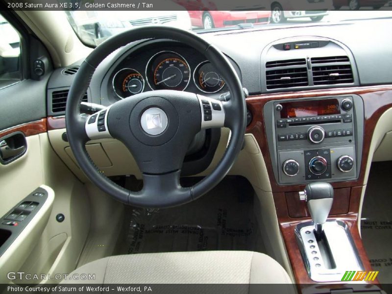 Golden Cashmere / Tan 2008 Saturn Aura XE 3.5