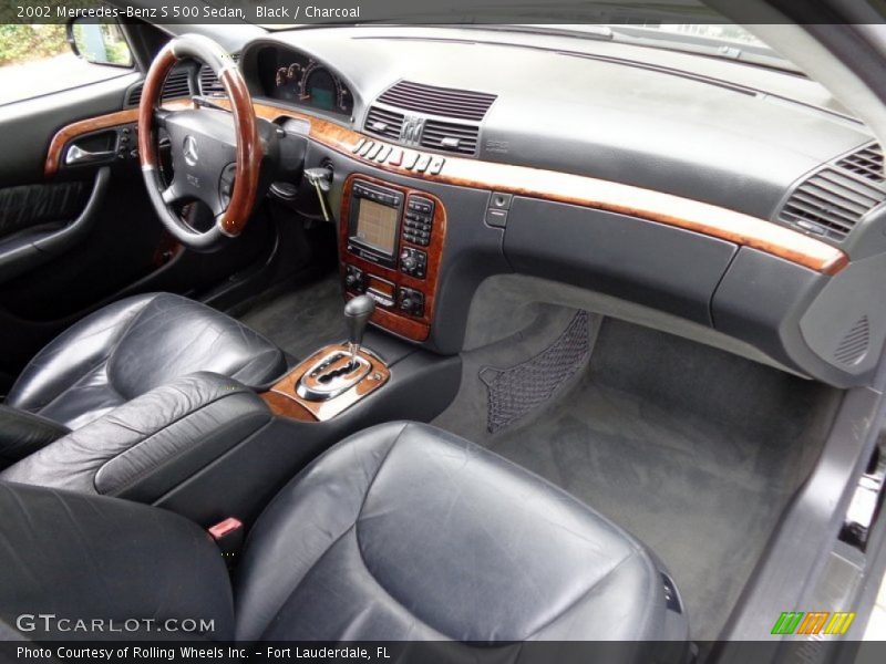 Black / Charcoal 2002 Mercedes-Benz S 500 Sedan