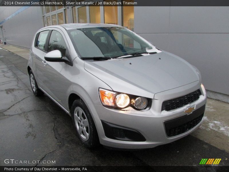 Front 3/4 View of 2014 Sonic LS Hatchback