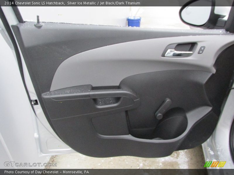 Silver Ice Metallic / Jet Black/Dark Titanium 2014 Chevrolet Sonic LS Hatchback