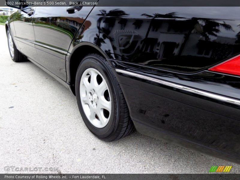 Black / Charcoal 2002 Mercedes-Benz S 500 Sedan