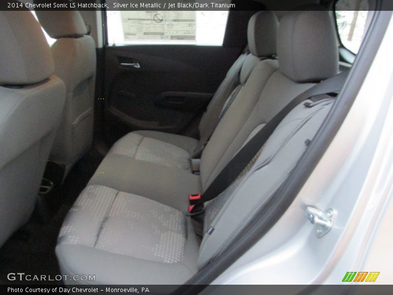 Rear Seat of 2014 Sonic LS Hatchback