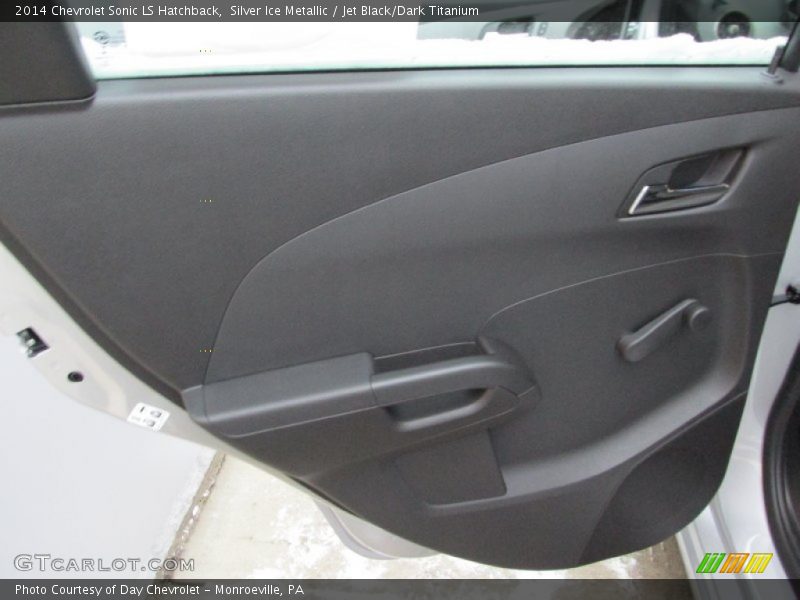 Silver Ice Metallic / Jet Black/Dark Titanium 2014 Chevrolet Sonic LS Hatchback