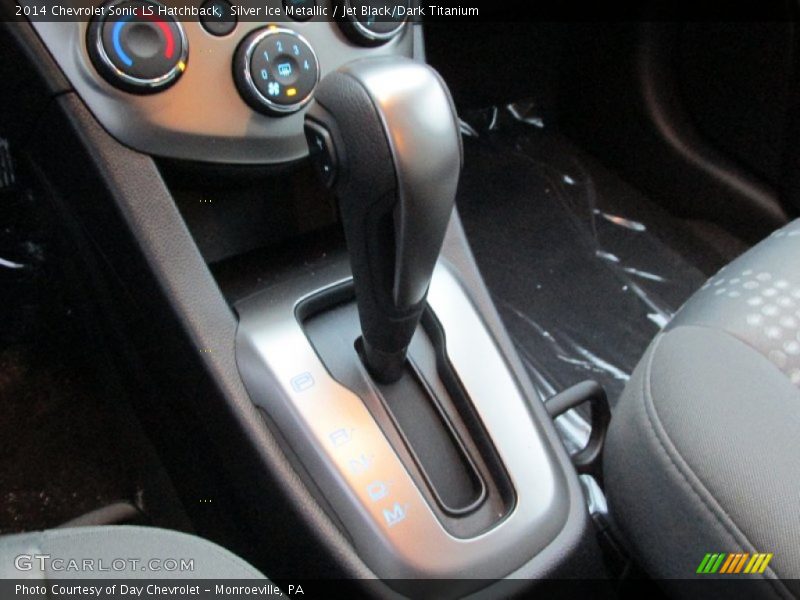  2014 Sonic LS Hatchback 6 Speed Automatic Shifter