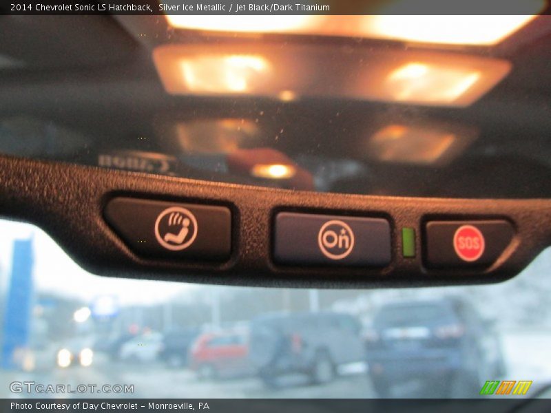 Silver Ice Metallic / Jet Black/Dark Titanium 2014 Chevrolet Sonic LS Hatchback