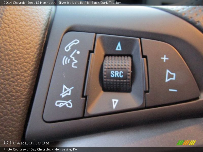 Silver Ice Metallic / Jet Black/Dark Titanium 2014 Chevrolet Sonic LS Hatchback