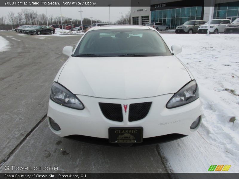 Ivory White / Ebony 2008 Pontiac Grand Prix Sedan