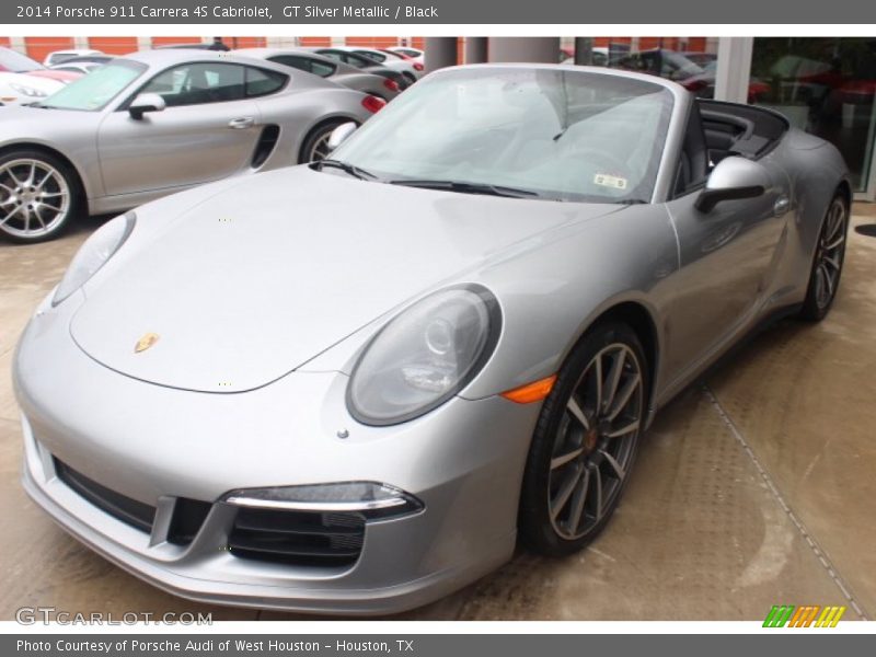 Front 3/4 View of 2014 911 Carrera 4S Cabriolet
