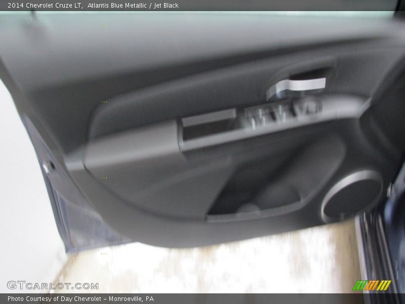 Atlantis Blue Metallic / Jet Black 2014 Chevrolet Cruze LT