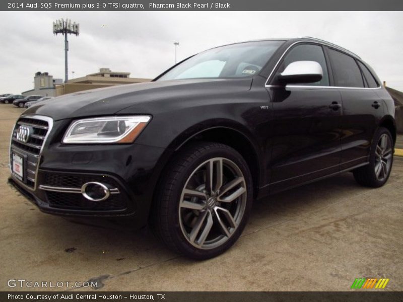 Phantom Black Pearl / Black 2014 Audi SQ5 Premium plus 3.0 TFSI quattro
