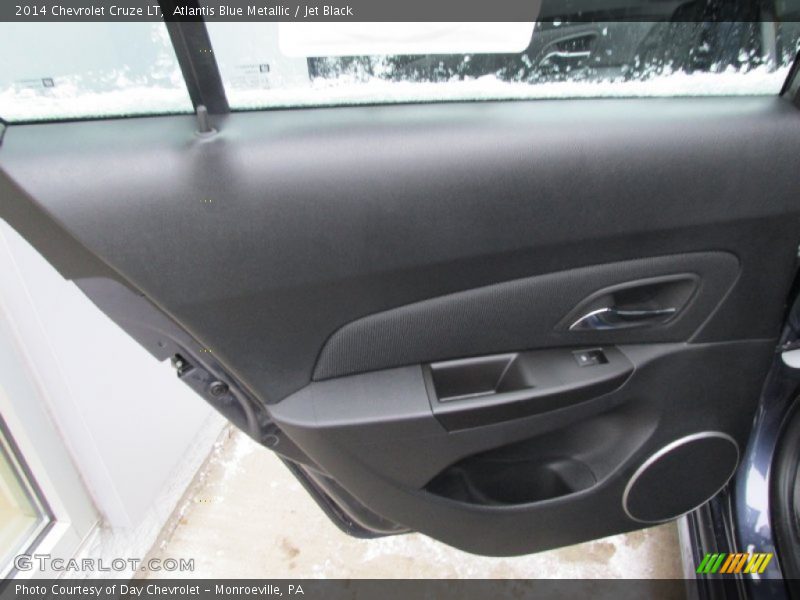 Atlantis Blue Metallic / Jet Black 2014 Chevrolet Cruze LT