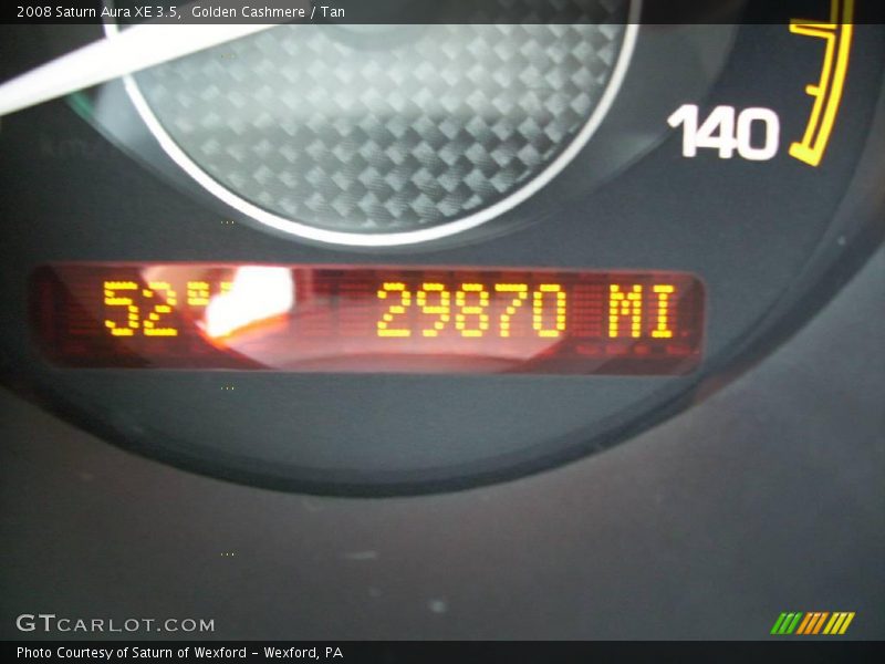 Golden Cashmere / Tan 2008 Saturn Aura XE 3.5