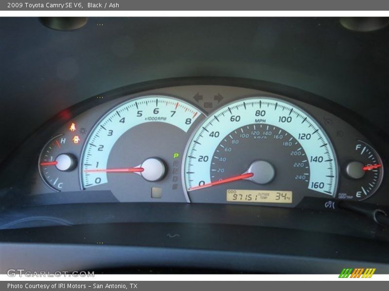 Black / Ash 2009 Toyota Camry SE V6