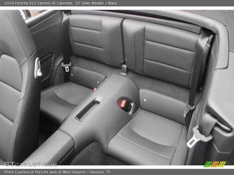 Rear Seat of 2014 911 Carrera 4S Cabriolet
