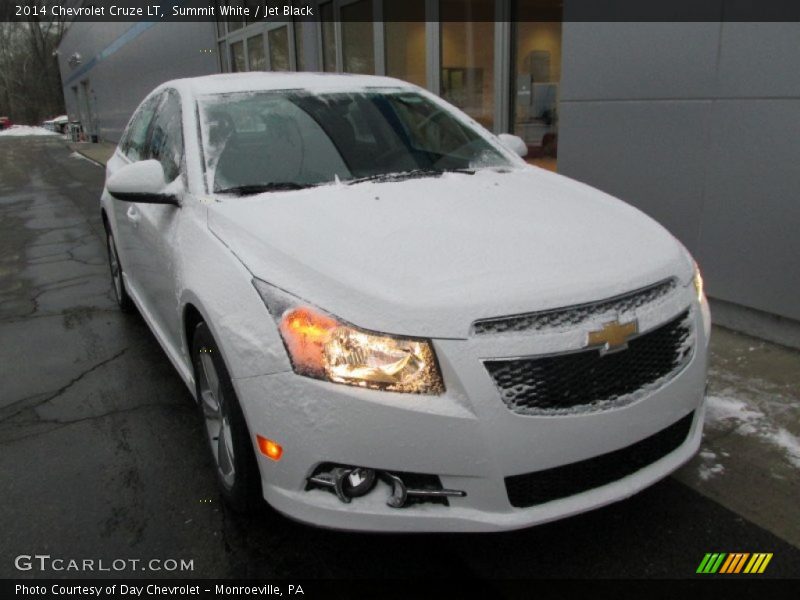 Summit White / Jet Black 2014 Chevrolet Cruze LT