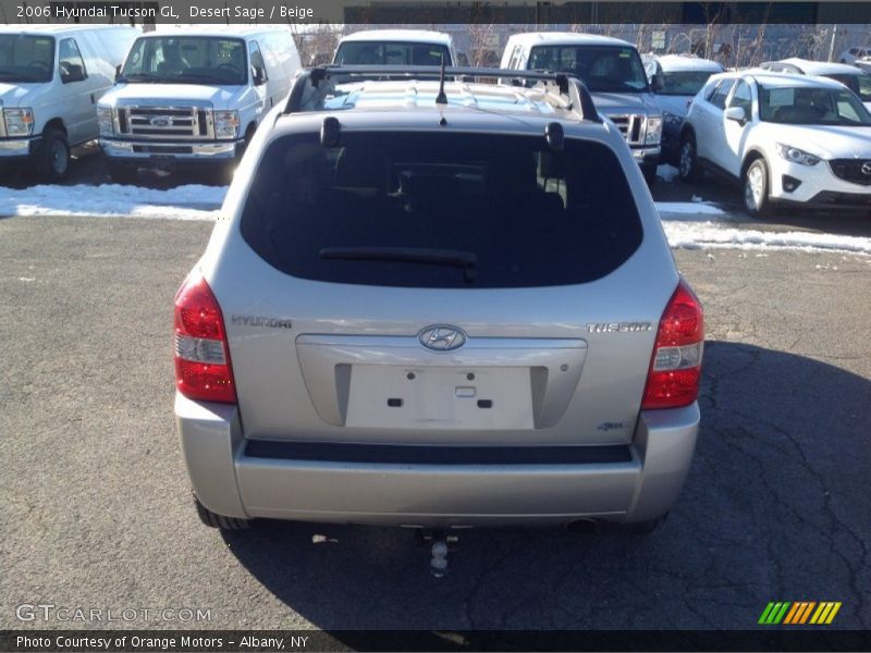 Desert Sage / Beige 2006 Hyundai Tucson GL