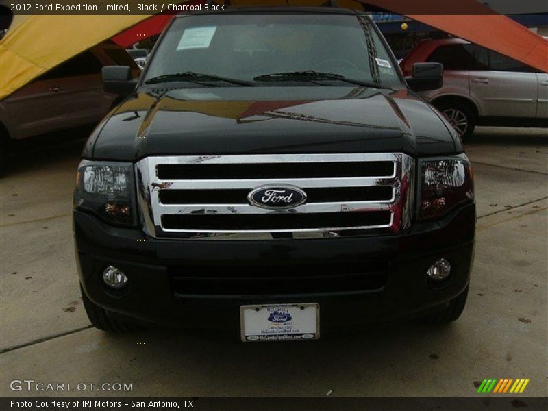Black / Charcoal Black 2012 Ford Expedition Limited