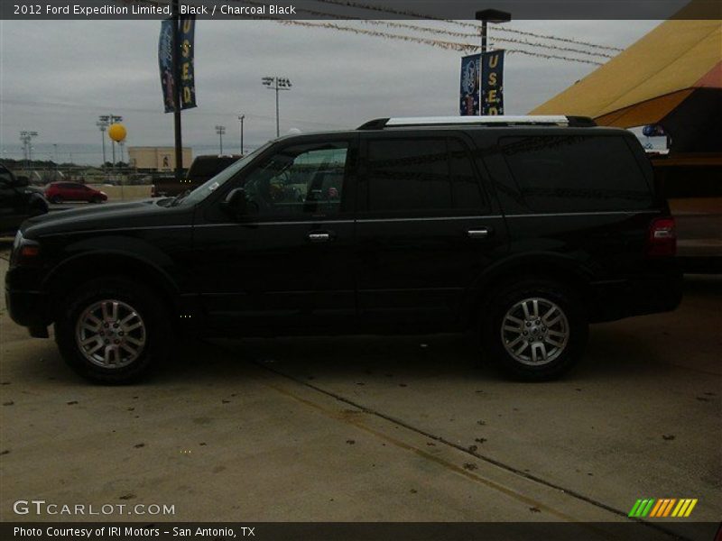 Black / Charcoal Black 2012 Ford Expedition Limited
