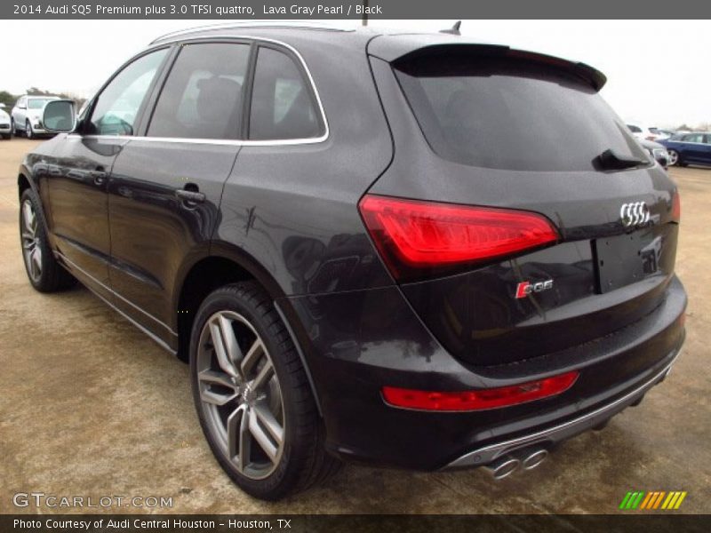 Lava Gray Pearl / Black 2014 Audi SQ5 Premium plus 3.0 TFSI quattro
