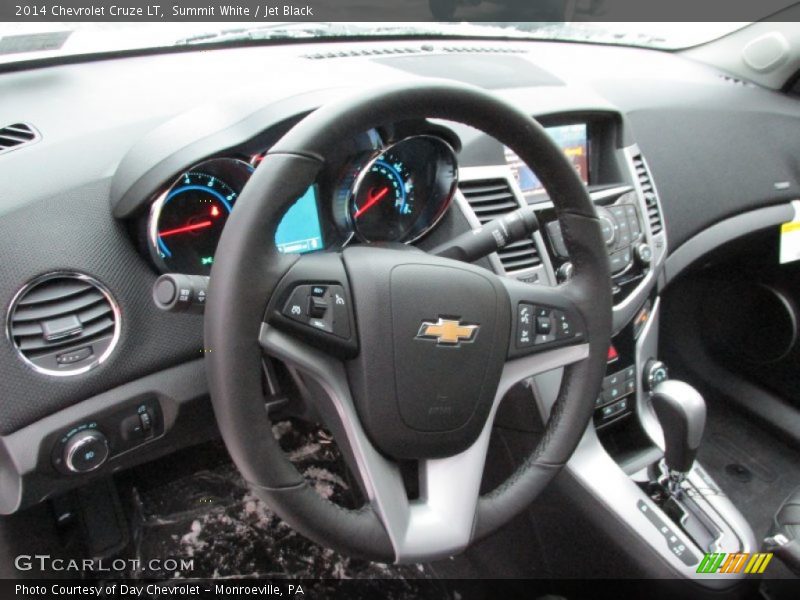 Summit White / Jet Black 2014 Chevrolet Cruze LT