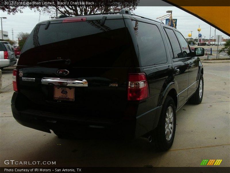 Black / Charcoal Black 2012 Ford Expedition Limited