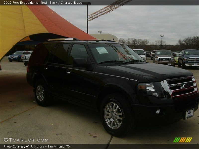 Black / Charcoal Black 2012 Ford Expedition Limited