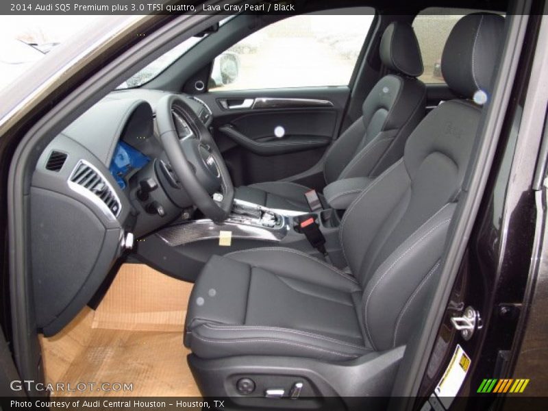 Lava Gray Pearl / Black 2014 Audi SQ5 Premium plus 3.0 TFSI quattro