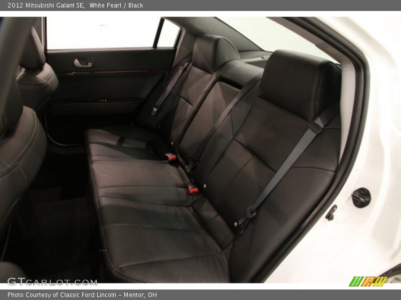 White Pearl / Black 2012 Mitsubishi Galant SE