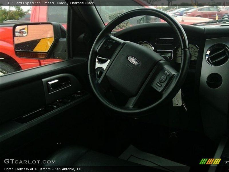 Black / Charcoal Black 2012 Ford Expedition Limited