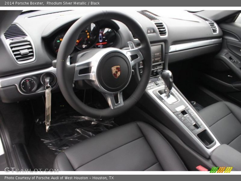 Black Interior - 2014 Boxster  