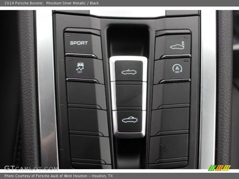 Controls of 2014 Boxster 