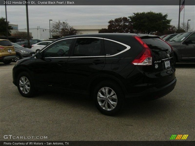 Crystal Black Pearl / Black 2012 Honda CR-V EX