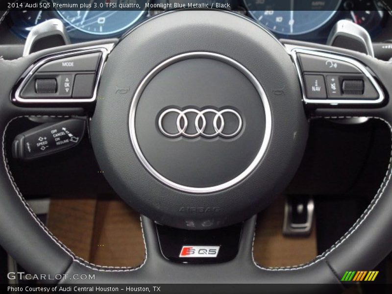 Moonlight Blue Metallic / Black 2014 Audi SQ5 Premium plus 3.0 TFSI quattro