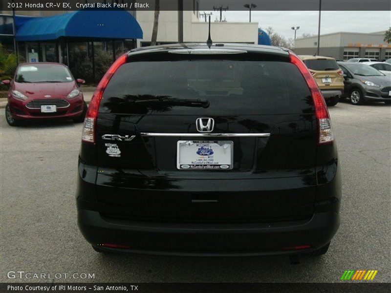 Crystal Black Pearl / Black 2012 Honda CR-V EX