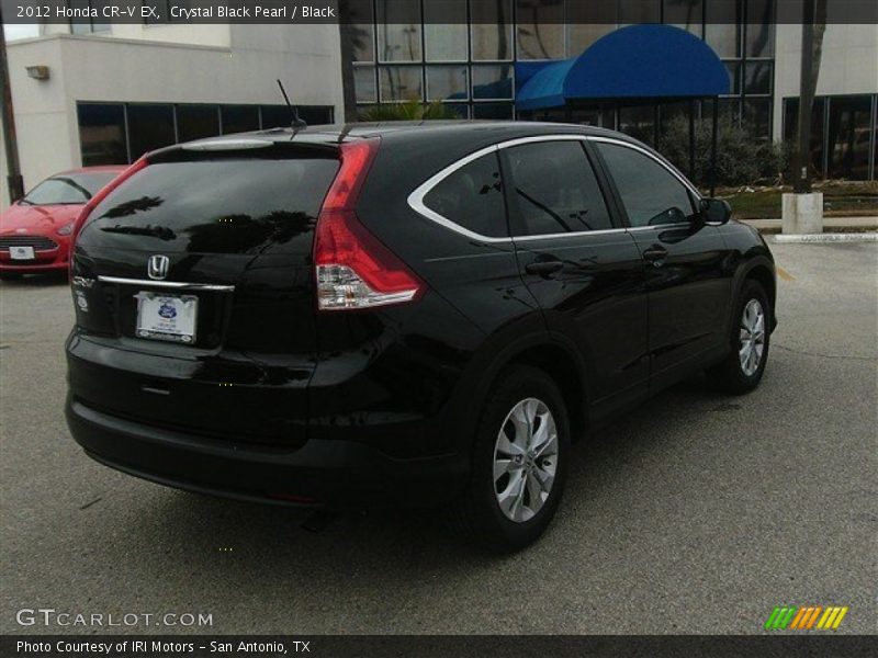 Crystal Black Pearl / Black 2012 Honda CR-V EX