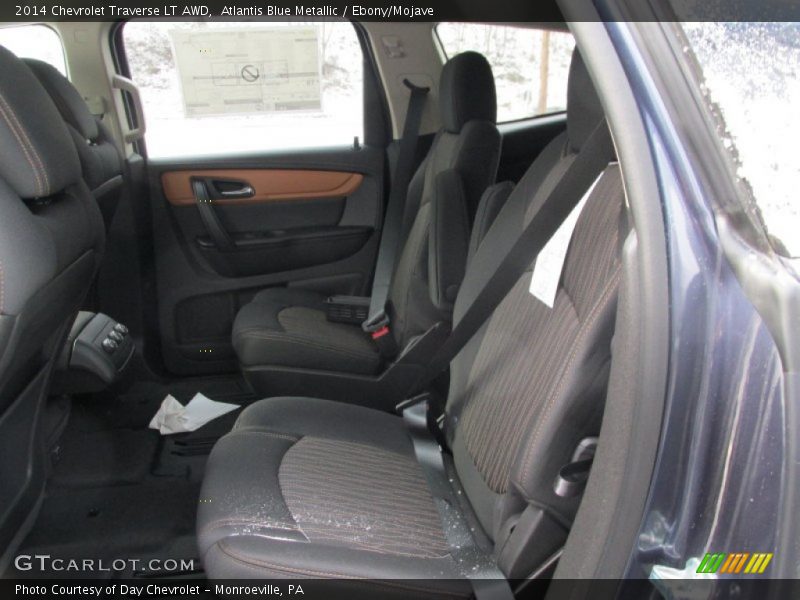 Rear Seat of 2014 Traverse LT AWD