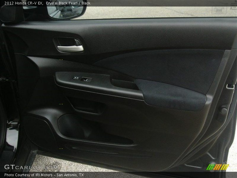 Crystal Black Pearl / Black 2012 Honda CR-V EX