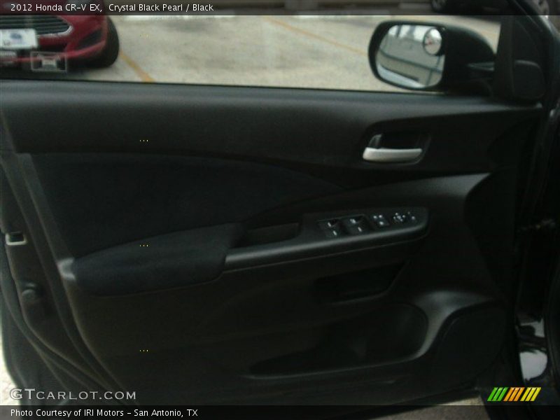 Crystal Black Pearl / Black 2012 Honda CR-V EX