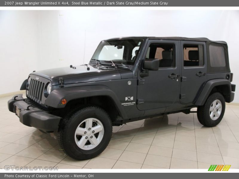 Front 3/4 View of 2007 Wrangler Unlimited X 4x4