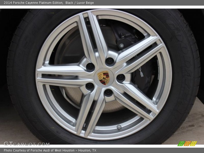  2014 Cayenne Platinum Edition Wheel