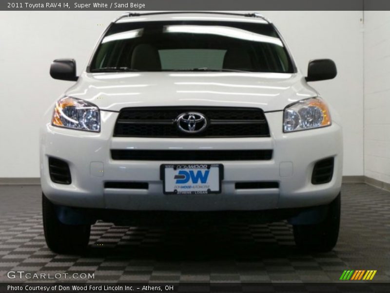 Super White / Sand Beige 2011 Toyota RAV4 I4