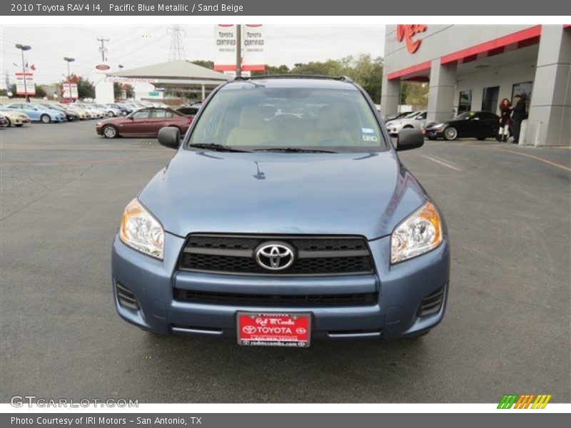 Pacific Blue Metallic / Sand Beige 2010 Toyota RAV4 I4