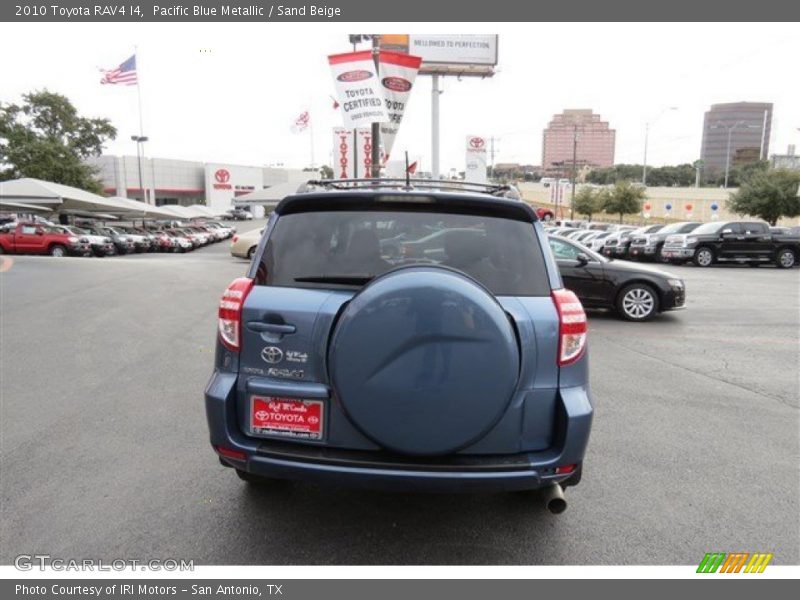 Pacific Blue Metallic / Sand Beige 2010 Toyota RAV4 I4