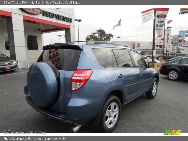 Pacific Blue Metallic / Sand Beige 2010 Toyota RAV4 I4