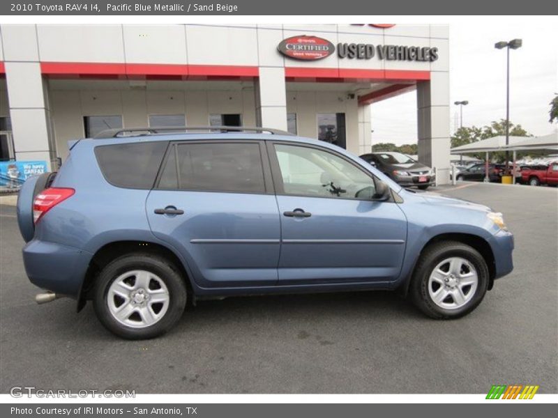Pacific Blue Metallic / Sand Beige 2010 Toyota RAV4 I4