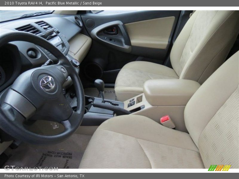 Pacific Blue Metallic / Sand Beige 2010 Toyota RAV4 I4